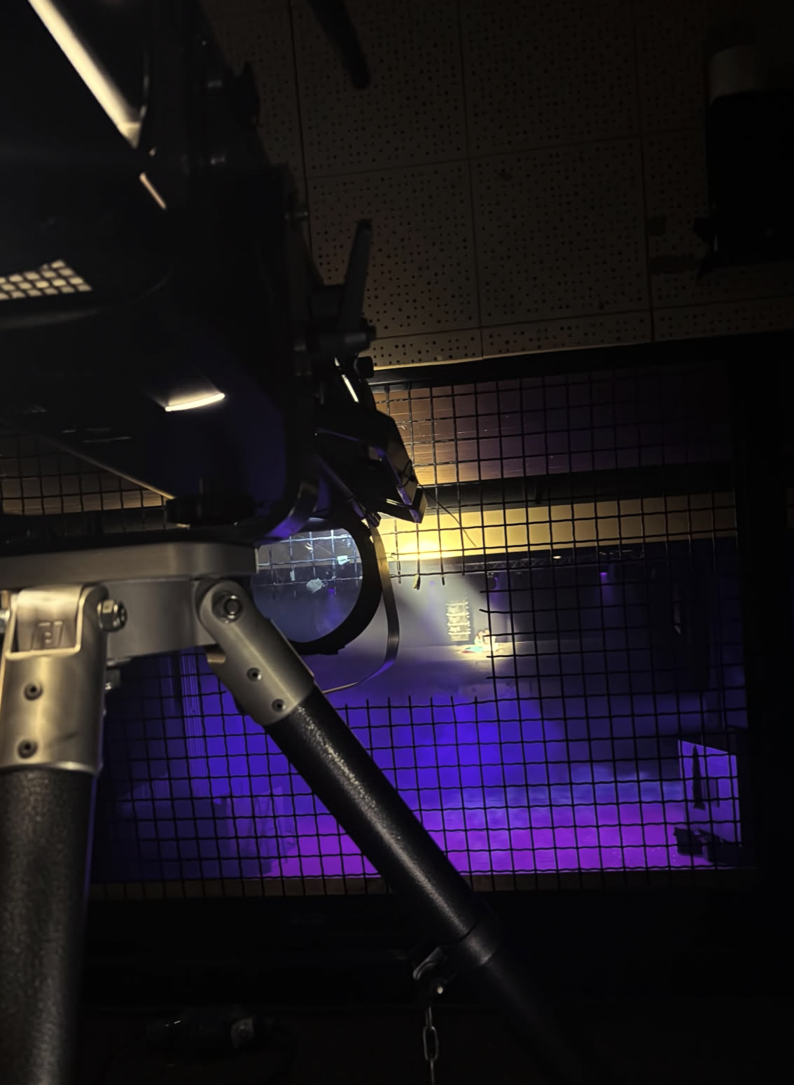 Lighting fixture close up